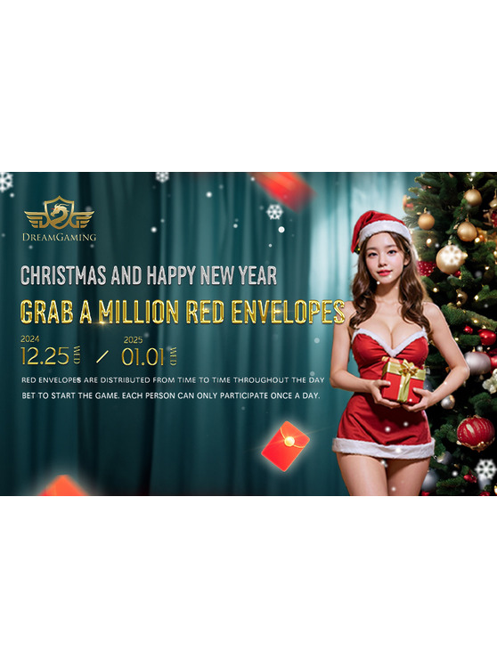 Dreamgaming - Christmas and New Year Red Envelopes